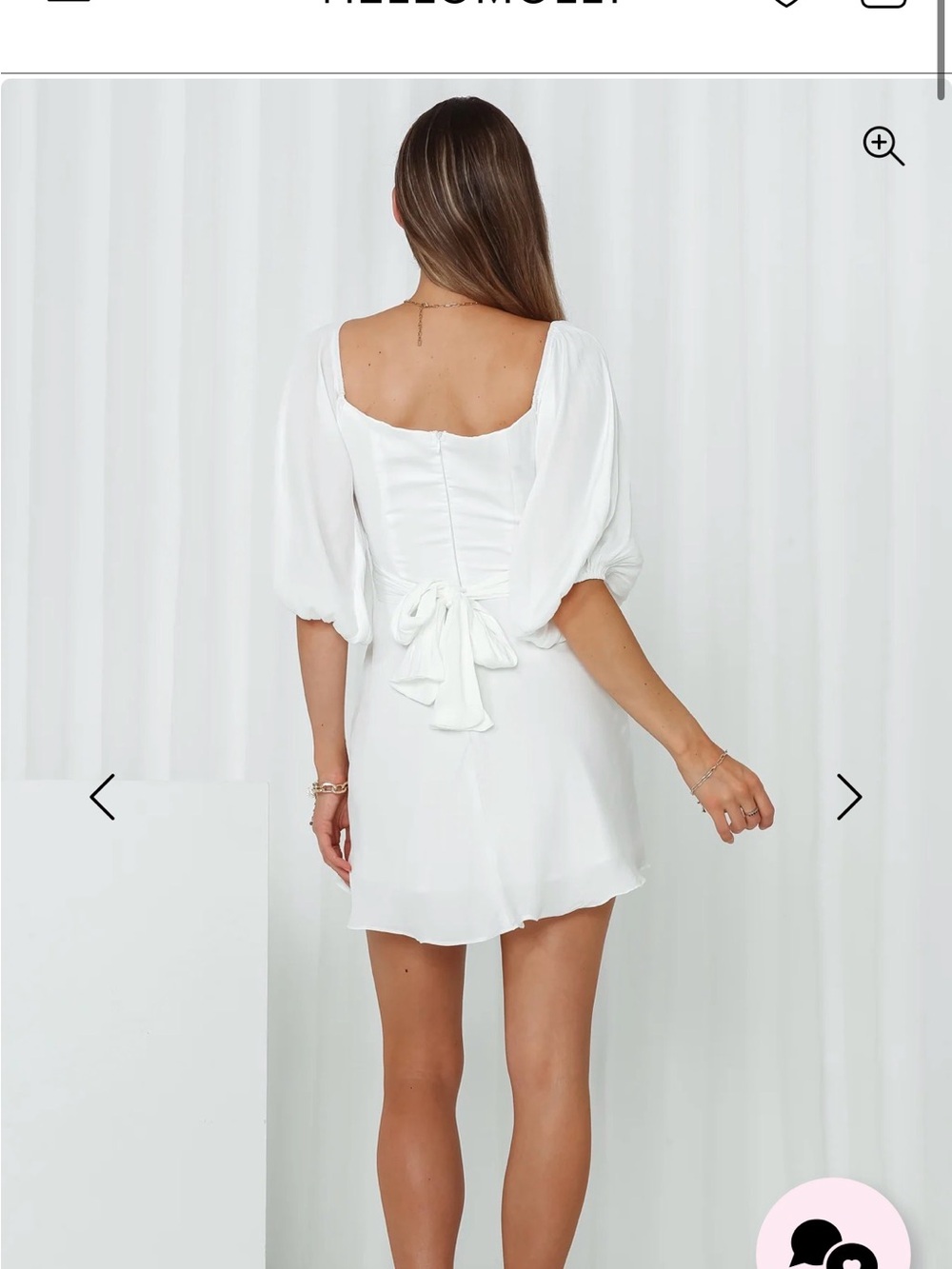 Hello Molly Fate Found Us White Dress size Medium - Picture 2 of 4